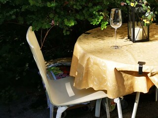 Ferienwohnung Schmetterling- Terrasse