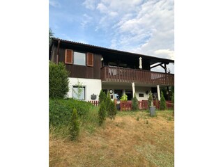 Tannenhof-Hausansicht Gartenseite