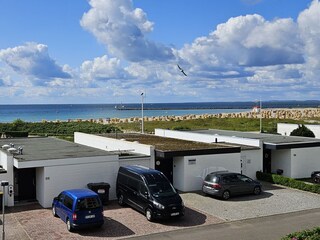 Aussicht auf Südstrand und Ostsee