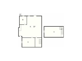Ferienhaus Lønstrup Grundriss 9