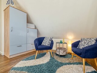 Sitzecke im Schlafzimmer