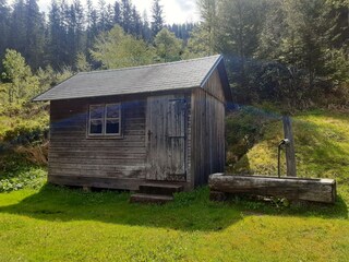 Hütte im Nationalpark Gesäuse