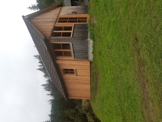 Einfache Unterkunft im Nationalpark Gesäuse