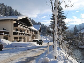 Die Großarler Ache fließt und rauscht