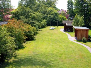 Garten im Sommer