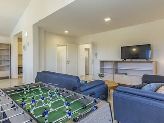 Wohnzimmer, Tischfußball