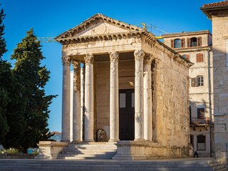 Augustustempel in Pula