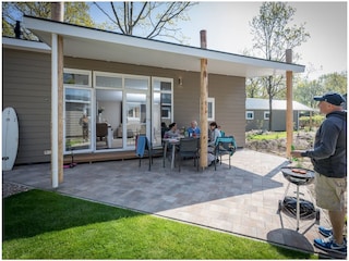 Strandchalet mit Terrasse