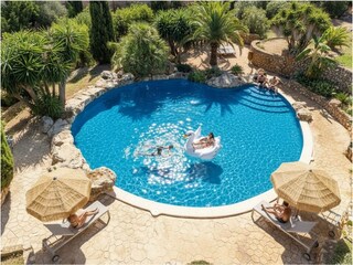 Pool von oben