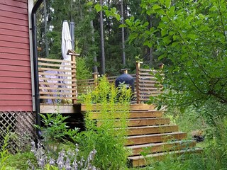 Ferienhaus Laxne Außenaufnahme 2