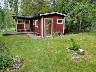 Ferienhaus Laxne Außenaufnahme 3