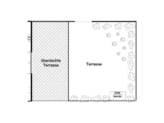 Grundriss Terrasse