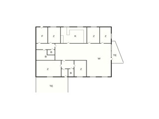 Apartment Spøttrup Grundriss 2