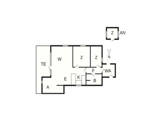 Ferienhaus Sjællands Odde Grundriss 3