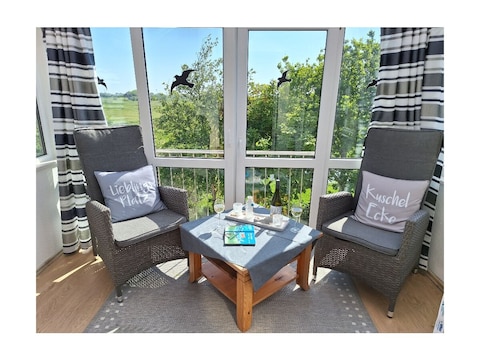 Ferienwohnung auf der Westerwarft-Westblick