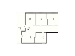Apartment Skagen Grundriss 3