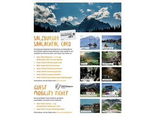 Viele Vorteile mit der Gästekarte von uns