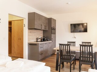 Studioappartement mit Balkon