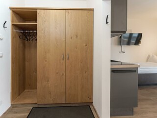 Schrank im Eingangsbereich