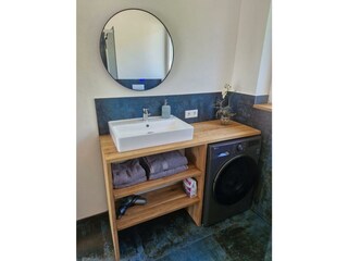 Bad mit Waschtrockner