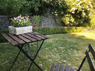 Sitzplatz im Garten