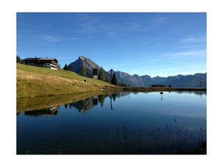 SchüttAlm mit Blick auf die Ennskrax