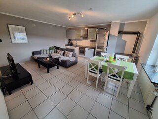 Wohnbereich mit Küche