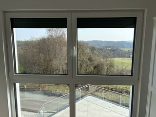 Aussicht aus dem Schlafzimmer Obergeschoss