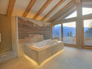 Wellnessraum in Smaragd