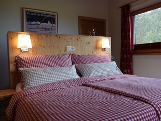 Schlafzimmer in Smaragd
