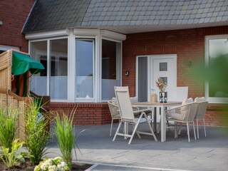 Terrassenbereich Wohnung Ostseejade