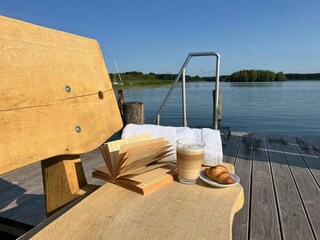 Unser Badesteg