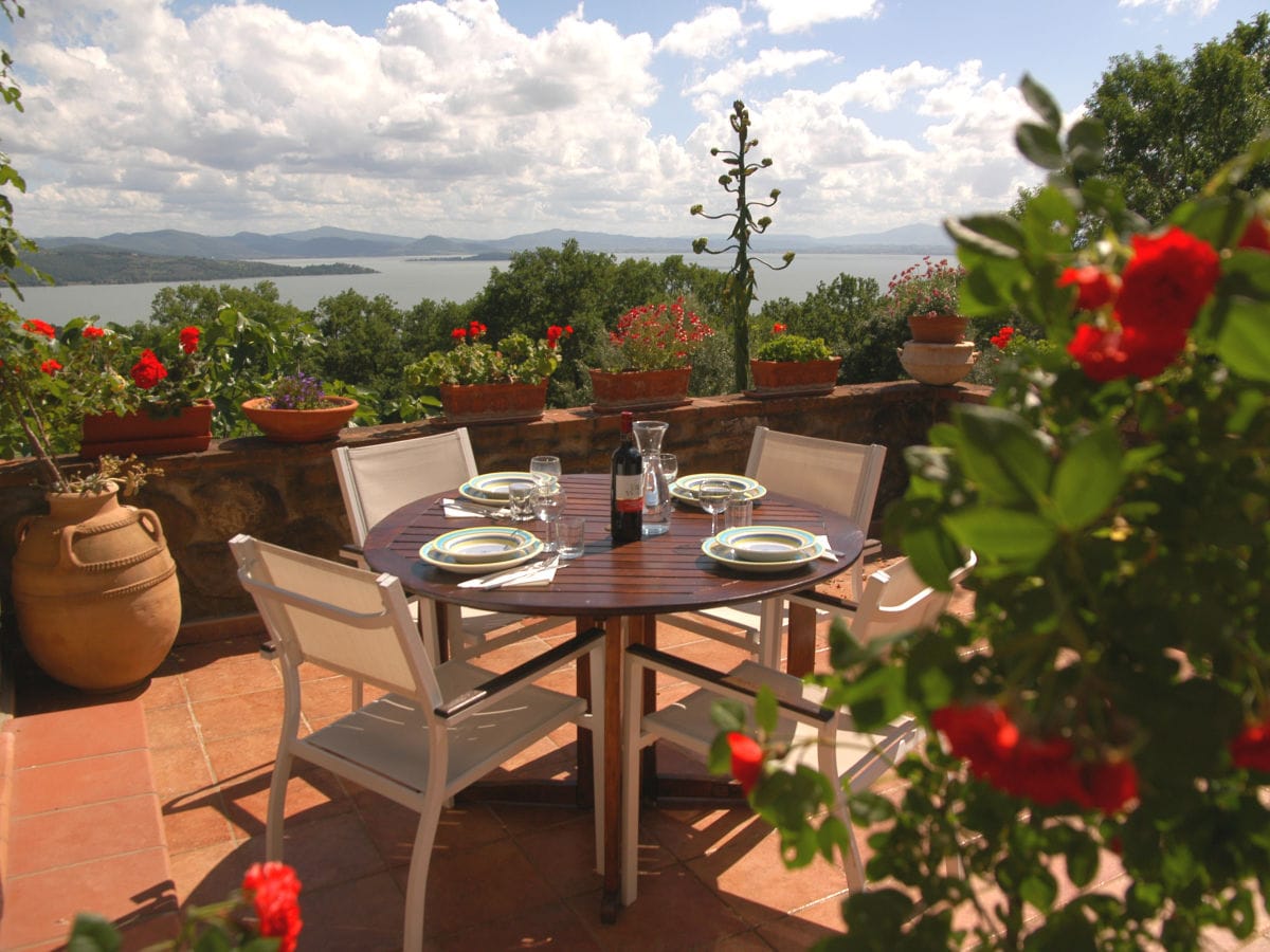 Terrasse mit traumhaftem Panorama (Wohnung Viola)