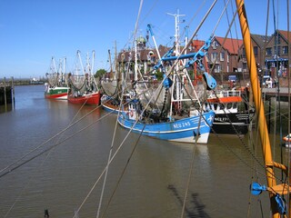 Bilderbuchikone Neuharlingersiel nahes Ausflugsziel