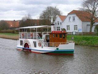Historischer Schaufelraddampfer Harlesiel