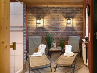 Gemeinschaftssauna im Haus