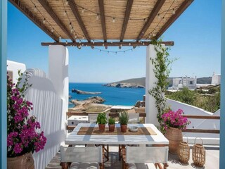 Apartamento Tourlos Grabación al aire libre 4