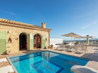 Ferienhaus Epanomi Außenaufnahme 2