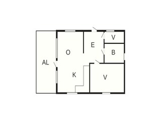 Casa de vacaciones Norrtälje Plano de planta 7
