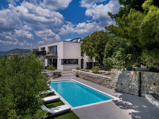 Villa Kastel Kambelovac Außenaufnahme 19