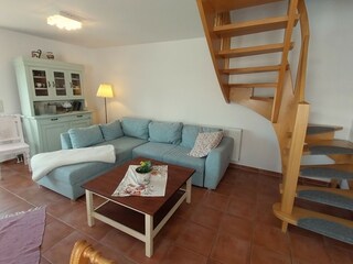 Treppe in OG zu den Schlafzimmern