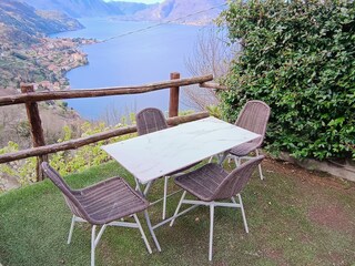 View of the lake