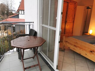 Balkon am Schlafzimmer