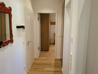 Blick Richtung Schlafzimmer