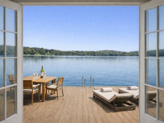Fischerhaus Terrasse am See
