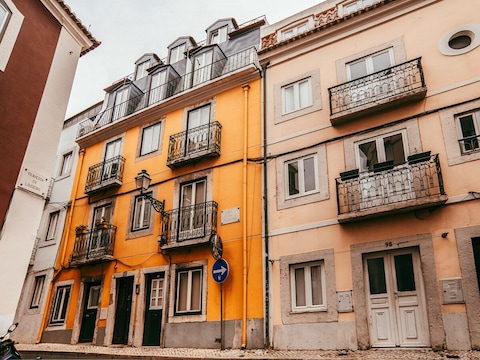 Lissabon-Apartment mit malerischem Stadtblick