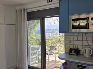 Tür zur Terrasse