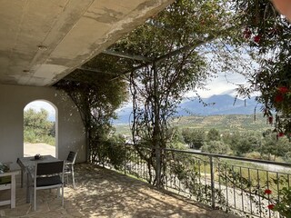 Terrasse - Blick Psiloritis