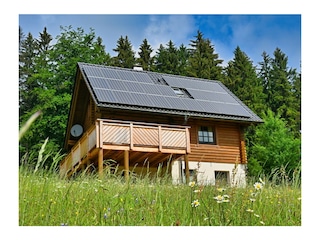 Blockhaus Sicht aus dem Tal