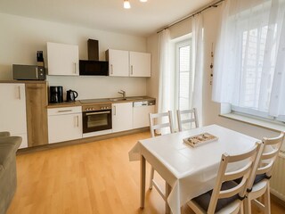 Ferienwohnung Deichblick Zingst Küche